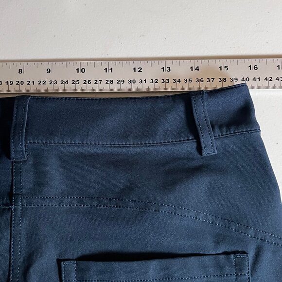 Lululemon City Sleek Wide Leg 7/8 Length Pants - Women's Size 30 - Navy Blue - Picture 7 of 10
